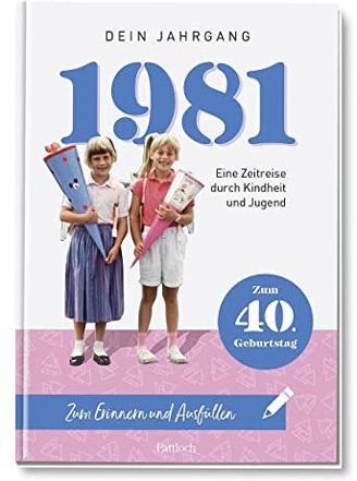 1981 - Dein Jahrgang: Eine Zeitreise durch Kindheit und Jugend zum Erinnern und Ausfüllen - 40. Geburtstag