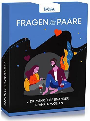 nalara Fragen für Paare … die mehr übereinander erfahren wollen - Das Paar-Spiel mit tiefgründigen Fragen als Geschenk für deinen Partner - Ideal zum Valentinstag oder Jahrestag für ihn und sie