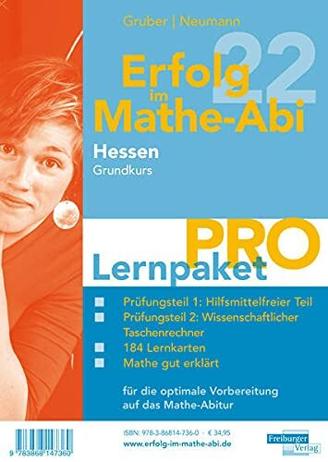 Erfolg im Mathe-Abi 2022 Hessen Lernpaket 'Pro' Grundkurs