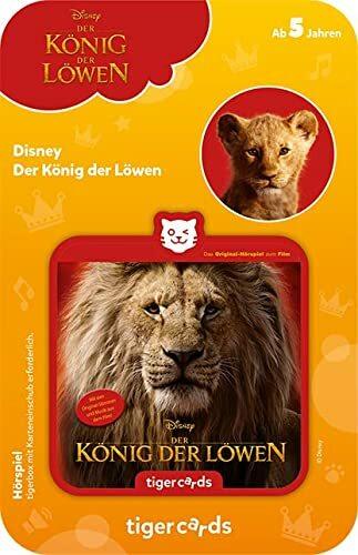 tigermedia tigercard Disney König der Löwen beste Kinder Hörspiele tigerbox Hörbox Kassetten Box Hörbücher Lieder Geschenkidee Taufe Einschulung