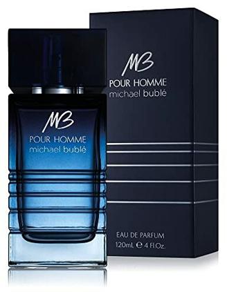 Michael Buble Michael Bublé Pour Homme Herrenduft - Eau De Parfum, 120ml Herren Parfüm - Geschenk für Männer, Blue