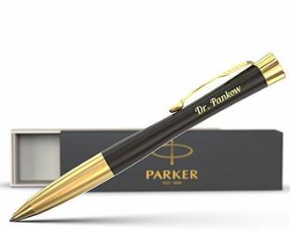 Parker Kugelschreiber mit Gravur Urban - Geschenk - edle Stifte mit Namen - hochwertiger Kugelschreiber blauschreibend Kugelschreiber personalisiert