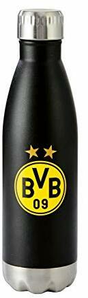Borussia Dortmund BVB-Isolierflasche 0,5L, Schwarz/Gelb