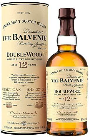 The Balvenie DoubleWood 12 Jahre Single Malt Scotch Whisky, 70cl – ein Geschenk für Whisky-Liebhaber