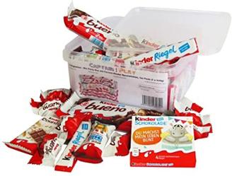 Süßigkeiten – Mix Party Box mit Ferrero Kinder Spezialitäten, 1er Pack (1 x 640g)
