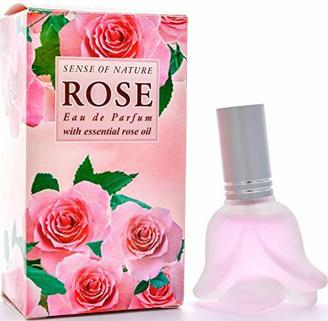 Rose Eau de Parfum für Frauen, Charismatischer Love Rose Duft des Bulgarischen Tals der Rosen, langanhaltendes, frisches romantisches Parfüm, angereichert mit Damaszener-Rosenöl, 12 ml