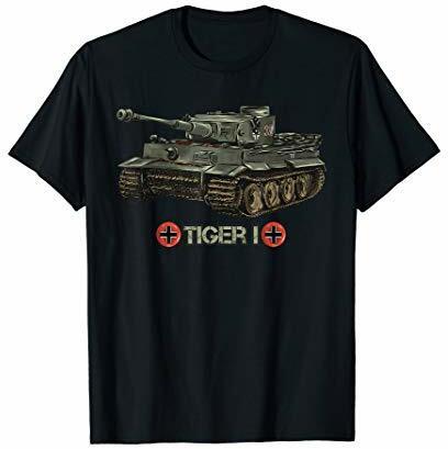 Weltkrieg Deutscher Panzer Tiger I (1) Geschenk T-Shirt
