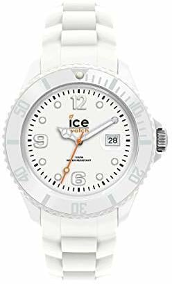 Ice-Watch - ICE forever White - Weiße Herren/Unisexuhr mit Silikonarmband - 000134 (Medium)