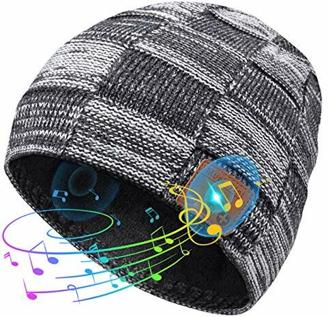 Originelle Geschenke für Junge Männer Bluetooth Mütze - Wichtelgeschenk Ideen Coole Sachen Geschenke für Männer Teenager Weihnachten, Mütze mit Kopfhörer Herren Geschenke Adventskalender zum Befüllen