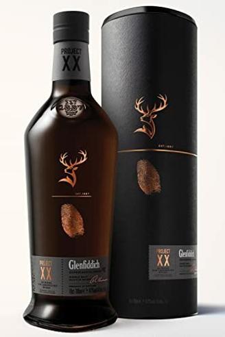 Glenfiddich Single Malt Scotch Whisky Experimental Series Project XX mit Geschenkverpackung, 70cl - limitierte Premium-Auflage