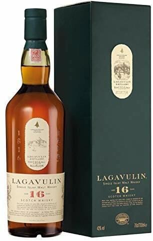 Lagavulin 16 Jahre | Islay Single Malt Scotch Whisky | mit Geschenkverpackung | Ausgezeichneter, aromatischer Single Malt | handgefertigt von den schottischen Inseln | 700ml Einzelflasche |