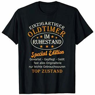 Rente Oldtimer im Ruhestand Renteneintritt Rentner T-Shirt