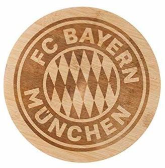 FC Bayern München Brotzeitbrettchen rund
