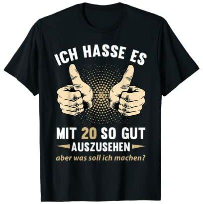 20. Geburtstag Mann Frau 20 Jahre Deko Spruch Party Geschenk T-Shirt