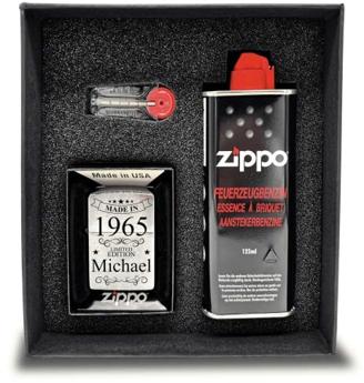 Zippo Feuerzeug mit Gravur - personalisiertes Zippo mit Gravur - Männergeschenke zu Weihnachten - Geburtstagsgeschenk für Männer / personalisierte Geschenke für Papa / Geschenk für Ihn B-Day