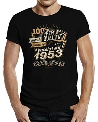 T-Shirt als Geschenk zum 70. Geburtstag Jahrgang 1953 XL