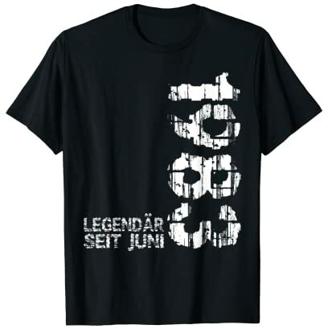 40. Geburtstag Mann 40 Jahre Legendär seit Juni 1983 T-Shirt