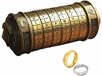 Da Vinci Code Mini Cryptex Rätsel und Puzzle für Weihnachten, Valentinstag und Geburtstag Freunde und Bekannte