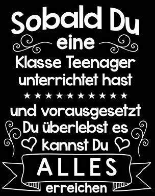 Wer Teenager unterrichtet: Notizbuch / Notizheft für Lehrer Lehrer-in Abschied-s-Geschenk A5 (6x9in) liniert mit Linien