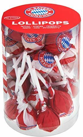 FC Bayern München Lollipops, Lutscher, 1er Pack (1 x 300g)
