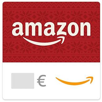 Amazon Digitaler Amazon.de Gutschein Logo im Weihnachtsdesign
