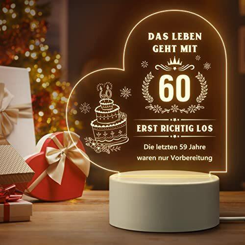 Sweet Sixty! Geschenke für Frauen