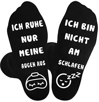 Lustige GamingSocken "Ich zocke, nicht stören" Witzige