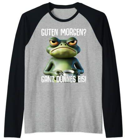 Kaffee Morgenmuffel Mitarbeiter Spruch Lustig Fun Geschenk Raglan