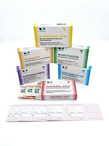 Geschenk-Kasten für Geld in Medizin Stlye - Satz von 6 - Lustige Kasten für Geldgeschenke - Geld-Gutschein-Verpackung Perfekt für Hochzeiten, Geburtstage und Reisegutscheine