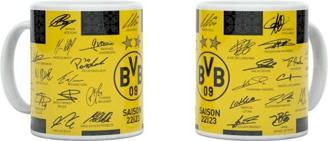 Borussia Dortmund BVB Unterschriftentasse Heimtrikot 2022/23