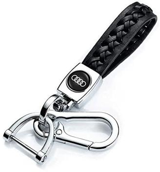 Schlüsselanhänger für Auto mit Logo Kompatibel mit Audi A1 A3 RS3 A4 A5 A6 A7 RS7 A8 Q3 Q5 Q7 R8 Class S Serie,Auto Schlüsselanhänger Ersetzen Zubehör für Auto,Geschenk für Männer Frauen