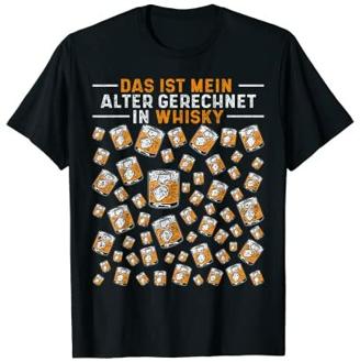 Herren Vintage 60 Mann Das Ist Mein Alter In Whisky 60. Geburtstag T-Shirt