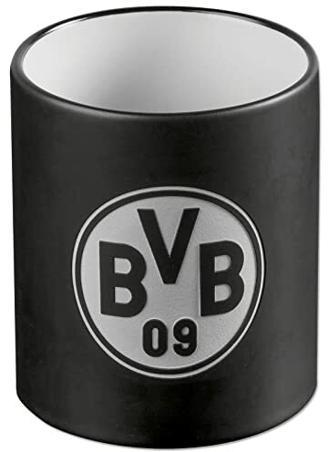 Borussia Dortmund Unisex – Erwachsene Bvb-tasse mit Skyline Tasse, grau, Einheitsgröße EU
