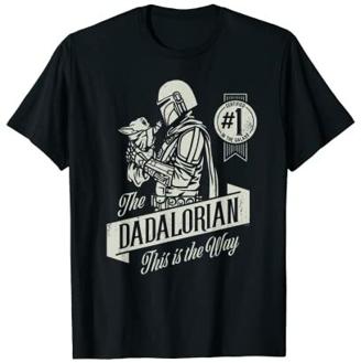 Star Wars The Mandalorian and Grogu Dadalorian Father’s Day T-Shirt