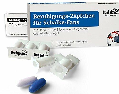 Geschenk männer ist jetzt BERUHIGUNGS-ZÄPFCHEN® für Schalke-Fanartikel Fans by Ligakakao.de