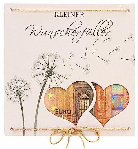 Frexpor Wunscherfüller Geldgeschenke Verpackung Grußkarte, coole Geldgeschenk für Geburtstag, Jugendweihe, Hochzeit, Konfirmation, Kommunion, sowohl für Männer als auch für Frauen