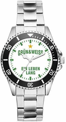 KIESENBERG Herrenuhr Armbanduhr Bremen Geschenk Artikel Idee Fan Analog Quartz Uhr 6029