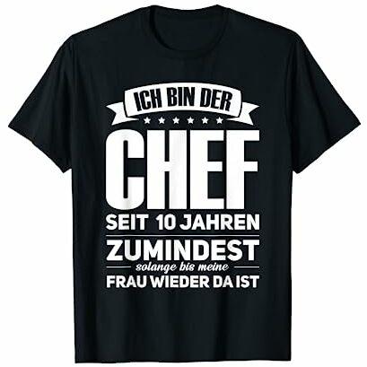 10. Hochzeitstag Ehemann 10 Jahre Ehe T-Shirt
