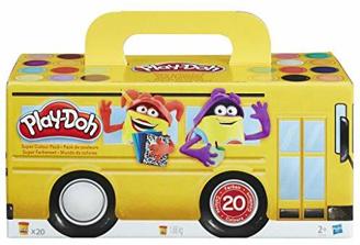 Hasbro Play-Doh A7924EU6 - Super Farbenset 20er Pack Knete, für fantasievolles und kreatives Spielen