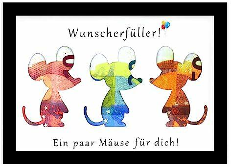 Frexpor Wunscherfüller Geldgeschenk Verpacken Bilderrahmen, Originell Geld Geschenk für Geburtstag, Jugendweihe, Hochzeit, Reisen, Konfirmation für Männer als auch für Frauen, DIN A5 (Schwarz)