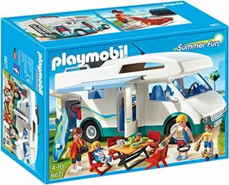 PLAYMOBIL Summer Fun 6671 Familien-Wohnmobil, Ab 4 Jahren