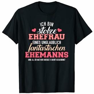 Stolze Ehefrau fantastischen Ehemann T-Shirt
