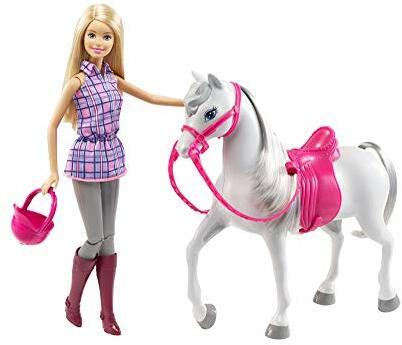 Mattel Barbie Puppe & Pferd