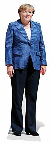 empireposter Angela Merkel Pappaufsteller Pappfigur Standy - ca 164 cm