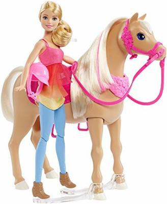 Mattel Barbie DMC30 - Barbie Die große Hundesuche, Tanzspaß Pferd und Puppe