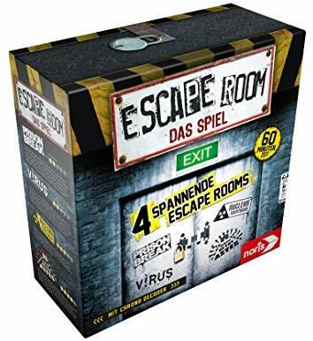 Spiel "Escape Room" inkl. 4 Fällen und Chrono Decoder
