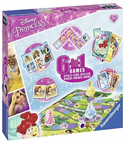 Ravensburger Disney Princess, 6Â in 1Â Spiele