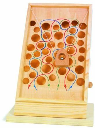 Small Foot Kletterpfad aus Holz, bequem auf jeder Tischplatte platzierbar, Motorikspielzeug für Kinder ab 3 Jahren, 4603 Toys