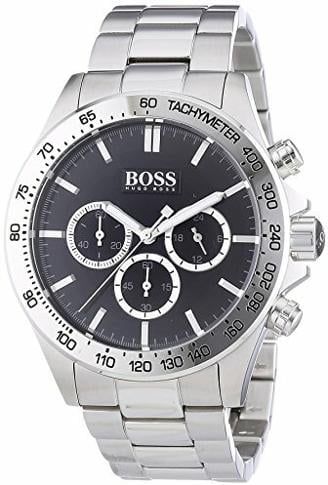BOSS Herren-Armbanduhr Chronograph Quarz Edelstahl 1512965