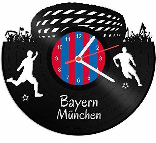 Schallplattenuhr Bayern München